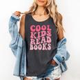 Cool Kids Read Books Library Book Reader Book Nerd Comfort Colors Tank Top Pepper