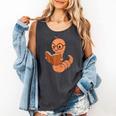 Cute Bookworm Worm Reading Book Glasses Nerdy Comfort Colors Tank Top Pepper