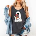 Cute Ghost Holding Books Bookish Christmas Comfort Colors Tank Top Pepper Cute Ghost Holding Books Bookish Christmas Comfort Colors Tank Top Pepper