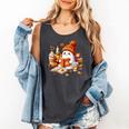 Cute Ghost Reading Book Lovers Halloween Pumpkin Women Girls Comfort Colors Tank Top Pepper Cute Ghost Reading Book Lovers Halloween Pumpkin Women Girls Comfort Colors Tank Top Pepper