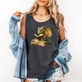 Dragon Bookworm Reading Book Graphic Comfort Colors Tank Top Pepper Dragon Bookworm Reading Book Graphic Comfort Colors Tank Top Pepper