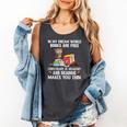 In My Dream World Books Are Free Chocolate Is Healthy Book Comfort Colors Tank Top Pepper In My Dream World Books Are Free Chocolate Is Healthy Book Comfort Colors Tank Top Pepper
