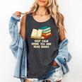 Drink Tea And Read Books Reading Bookworm Literature Comfort Colors Tank Top Pepper
