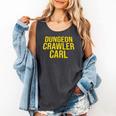 Dungeon Crawler Carl Yellow Text Logo LitRPG Series Book Comfort Colors Tank Top Pepper Dungeon Crawler Carl Yellow Text Logo LitRPG Series Book Comfort Colors Tank Top Pepper