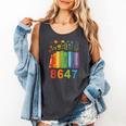 Equal Rights Book Flower Resist 86 47 Feminist Women Rights Comfort Colors Tank Top Pepper