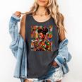 Geometric History Educated Women Reading Book Melanin Comfort Colors Tank Top Pepper