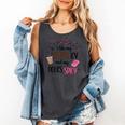 Iced Coffee & Reading Smut Books Girly Spicy Novels Comfort Colors Tank Top Pepper