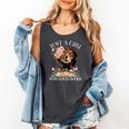 Just A Girl Who Loves Books Book Lover Reading For Women Comfort Colors Tank Top Pepper