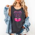 Just A Girl Who Loves Books Butterflies Reading Comfort Colors Tank Top Pepper Just A Girl Who Loves Books Butterflies Reading Comfort Colors Tank Top Pepper