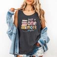Just One More Chapter Artistic Pastel Book Lover Vibe Comfort Colors Tank Top Pepper Just One More Chapter Artistic Pastel Book Lover Vibe Comfort Colors Tank Top Pepper