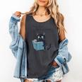 Just One More Chapter Bookworm Cat Book Lover Comfort Colors Tank Top Pepper Just One More Chapter Bookworm Cat Book Lover Comfort Colors Tank Top Pepper