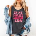 Librarian Assistant Shirt Books Reader Library Assistant Comfort Colors Tank Top Pepper