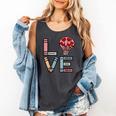 Love Books Reading Comfort Colors Tank Top Pepper