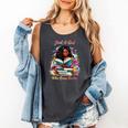 Melanin Book Month Honoring Past Inspiring Pride Comfort Colors Tank Top Pepper