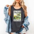 Moby Dick Book Cover Illustration Comfort Colors Tank Top Pepper