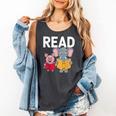 Pig Elephant Reading Cute Book Lover Bookworm Boys Girls Kid Comfort Colors Tank Top Pepper Pig Elephant Reading Cute Book Lover Bookworm Boys Girls Kid Comfort Colors Tank Top Pepper