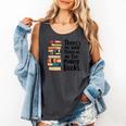 There Is No Such Thing As Too Many Books Book Lover Comfort Colors Tank Top Pepper