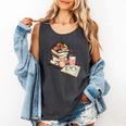 Read Books Drink Coffee For Women Comfort Colors Tank Top Pepper