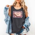 Read Your Heart Out Valentine Reading Book Teacher Student Comfort Colors Tank Top Pepper