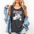 I Read Past My Bedtime Late Night Readers Book Club Comfort Colors Tank Top Pepper