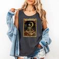 The Reader Tarot Card Book Lover Skeleton Art Goth Style Comfort Colors Tank Top Pepper The Reader Tarot Card Book Lover Skeleton Art Goth Style Comfort Colors Tank Top Pepper