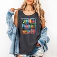 Reading And Bookcase Magic Book Premium Comfort Colors Tank Top Pepper