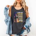 Reading Bookish Dragon Fantasy Comfort Colors Tank Top Pepper