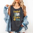 Reading Hobby Bookshelves Library Fueled By Books And Tea Comfort Colors Tank Top Pepper Reading Hobby Bookshelves Library Fueled By Books And Tea Comfort Colors Tank Top Pepper