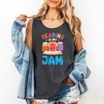 Reading Is My Jam I Love To Read Books Boy Girl Comfort Colors Tank Top Pepper