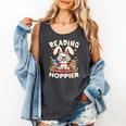 Reading Makes You Hoppier Bunny Book Fans Toddler Kid Comfort Colors Tank Top Pepper Reading Makes You Hoppier Bunny Book Fans Toddler Kid Comfort Colors Tank Top Pepper