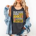 I Like To Stay In Bed And Read Books It's Too Peopley Outsid Comfort Colors Tank Top Pepper I Like To Stay In Bed And Read Books It's Too Peopley Outsid Comfort Colors Tank Top Pepper