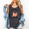 That's What I Do I Read Books I Drink Tea And I Know Things Comfort Colors Tank Top Pepper