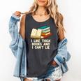 Like Thick Books Cant Lie Happiness Reading Positive Comfort Colors Tank Top Pepper