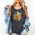 History Month Black History Shirts Book Lover Teacher Comfort Colors Tank Top Pepper