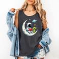 UFO Alien Astronaut Reading Book In Space Comfort Colors Tank Top Pepper UFO Alien Astronaut Reading Book In Space Comfort Colors Tank Top Pepper