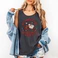 Valentines All Booked For Valentines Book Lover Girl Teacher Comfort Colors Tank Top Pepper