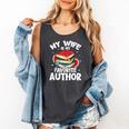 My Wife Is My Favorite Author Book Writer Comfort Colors Tank Top Pepper My Wife Is My Favorite Author Book Writer Comfort Colors Tank Top Pepper