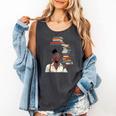 Women's Education Is Freedom Teacher Books Black History Month Comfort Colors Tank Top Pepper