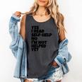 Yes I Read Self-Help No I’m Not Helped Yet Book Lover Comfort Colors Tank Top Pepper Yes I Read Self-Help No I’m Not Helped Yet Book Lover Comfort Colors Tank Top Pepper