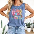 100th Day Of School Teacher Floral 100 Days In The Books Comfort Colors Tank Top Blue Jean 100th Day Of School Teacher Floral 100 Days In The Books Comfort Colors Tank Top Blue Jean
