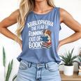 Abibliophobia Dog Book Lover Library Comfort Colors Tank Top Blue Jean Abibliophobia Dog Book Lover Library Comfort Colors Tank Top Blue Jean