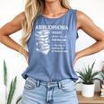 Abibliophobia Reading Bookworm Comfort Colors Tank Top Blue Jean Abibliophobia Reading Bookworm Comfort Colors Tank Top Blue Jean