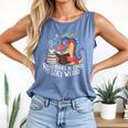 Adorable Book Lover Dragon Read Books Be Kind Stay Weird Comfort Colors Tank Top Blue Jean