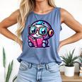 Adorable Book Lover Robot With Reading Glasses Cute Comfort Colors Tank Top Blue Jean Adorable Book Lover Robot With Reading Glasses Cute Comfort Colors Tank Top Blue Jean