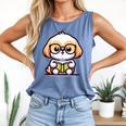 Adorable Book Lover Shih Tzu With Reading Glasses Cute Comfort Colors Tank Top Blue Jean Adorable Book Lover Shih Tzu With Reading Glasses Cute Comfort Colors Tank Top Blue Jean