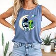 Astronaut Reading Book To Alien Shirt Moon Space Lover Kids Comfort Colors Tank Top Blue Jean Astronaut Reading Book To Alien Shirt Moon Space Lover Kids Comfort Colors Tank Top Blue Jean