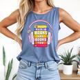 Audiobooks Are Books Too – Bookworm Nerd Reading Geek Comfort Colors Tank Top Blue Jean