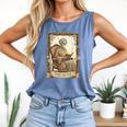 The Aunt Tarot Card Women Skeleton Aunty Book Lover Comfort Colors Tank Top Blue Jean The Aunt Tarot Card Women Skeleton Aunty Book Lover Comfort Colors Tank Top Blue Jean