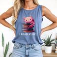 Axolotl Book Lover Librarian Reading Library Readers Comfort Colors Tank Top Blue Jean Axolotl Book Lover Librarian Reading Library Readers Comfort Colors Tank Top Blue Jean
