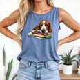 Basset Hound Books Dog Breed Graphic Comfort Colors Tank Top Blue Jean Basset Hound Books Dog Breed Graphic Comfort Colors Tank Top Blue Jean
